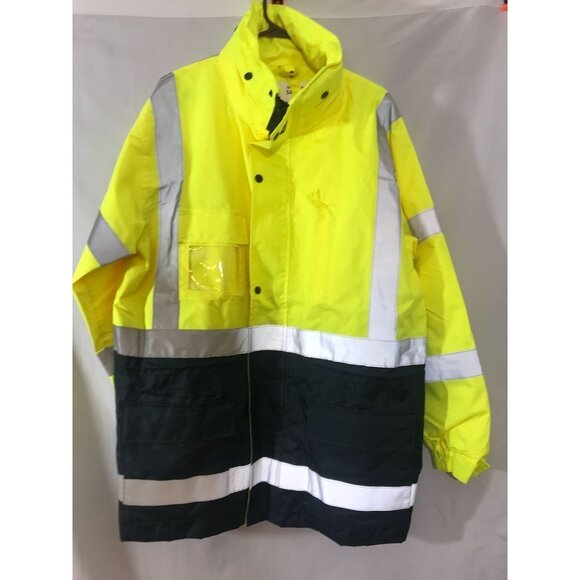 Concern For Safety Style 736C-3 Class 3 Level 2 Coat Men's Medium - Picture 1 of 9